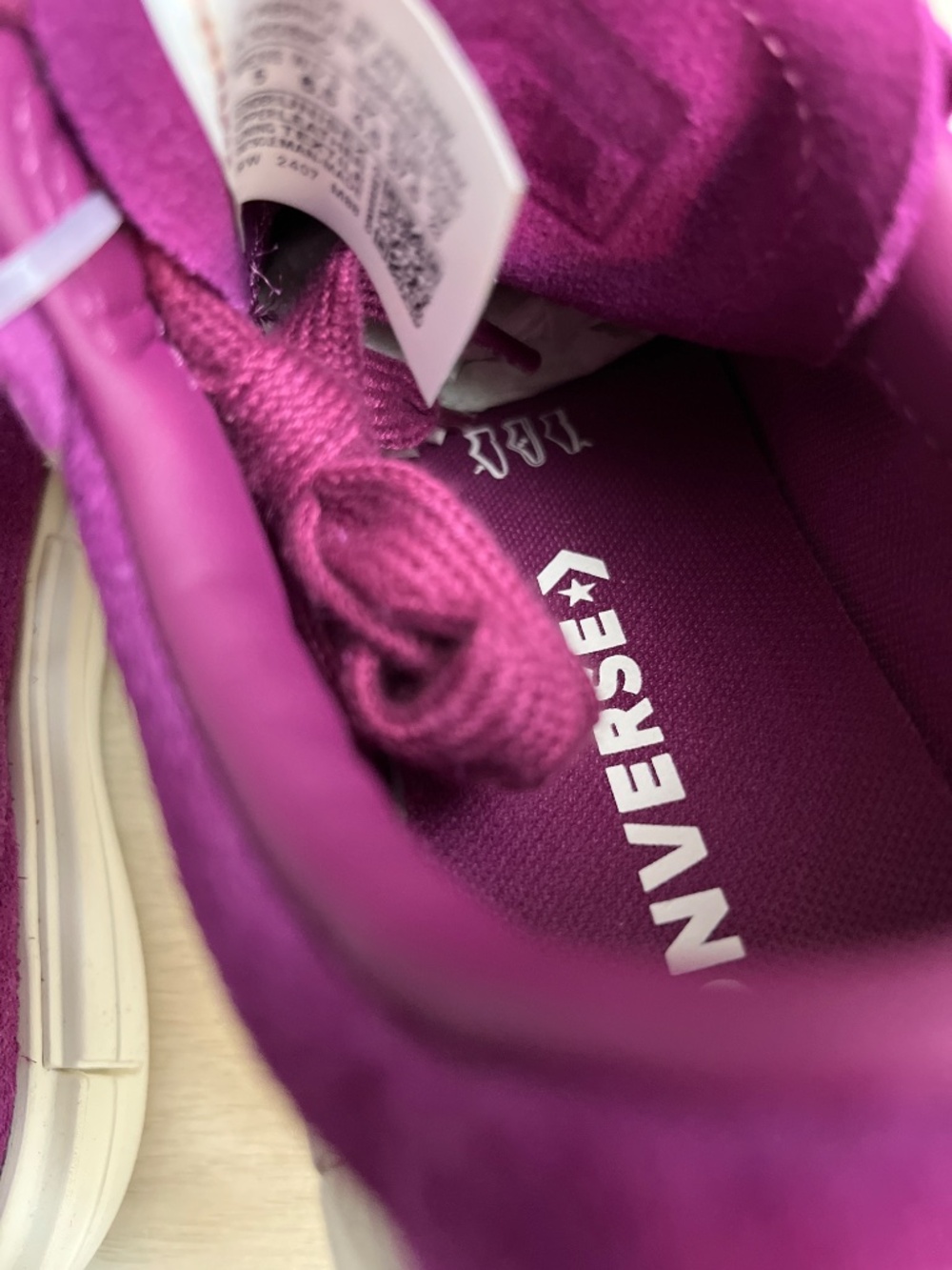 New M5/W6.5 Converse Unisex Cruise Low 'Quantum Violet - Picture 8 of 11